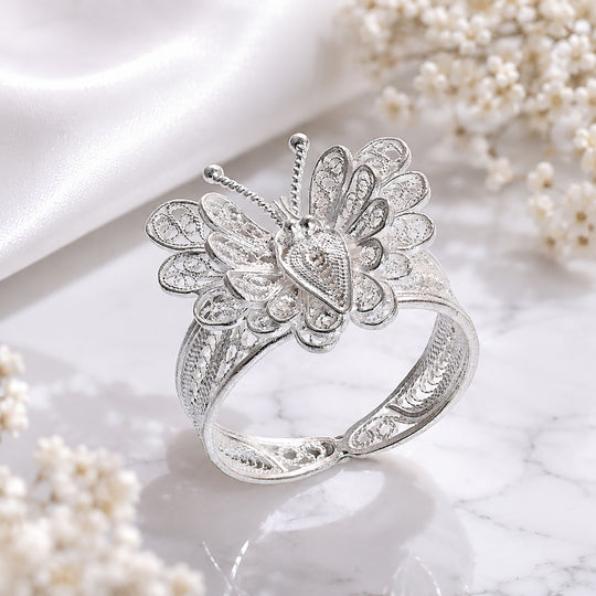 925 Silber Ring (Größe 20.00) ca.