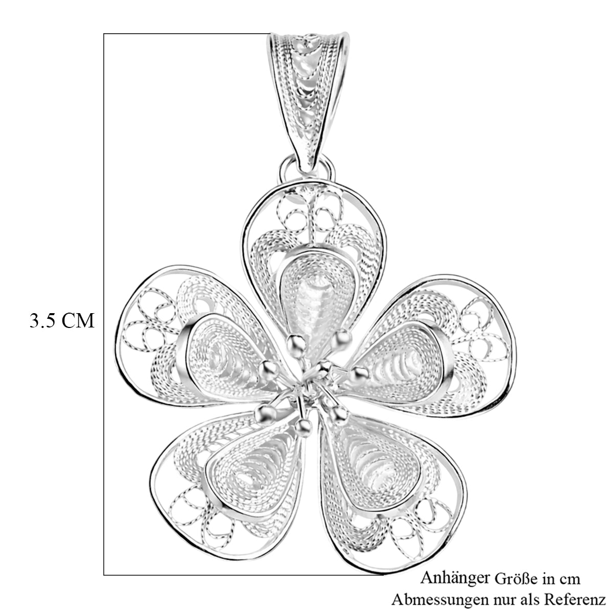 Royal Bali 925 Silber Anhänger 3,26g