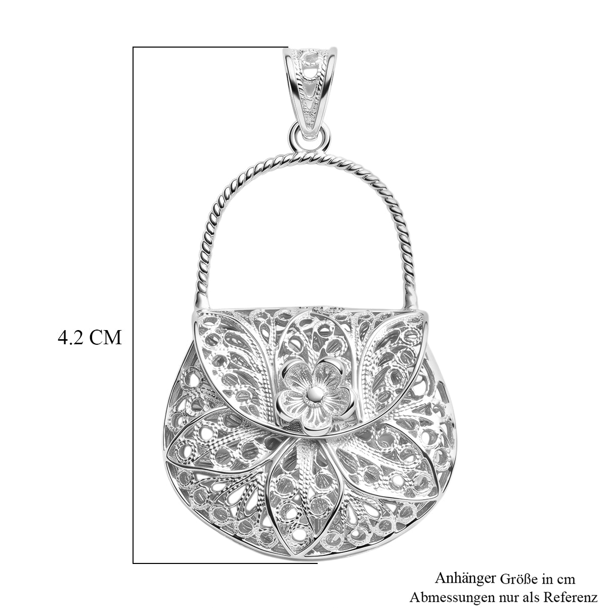 Royal Bali Tarakashi 925 Silber Anhänger ca.