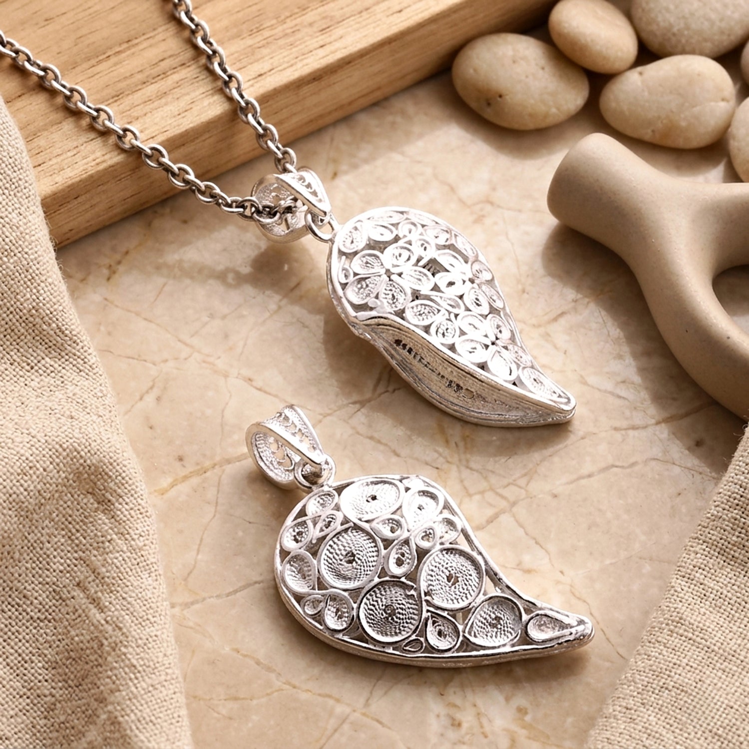 Royal Bali - 925 Silber Anhänger
