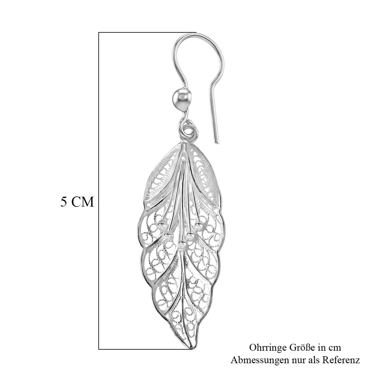 Royal Bali 925 Silber Ohrringe 4,46g