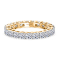 LUXURIANT DIAMOND - Lab Grown Diamant VS-EF SGL zertifiziert  Ring 375 Gold (Größe 17.50) (10-15 Werktage Lieferzeit) ca. 2.00 ct