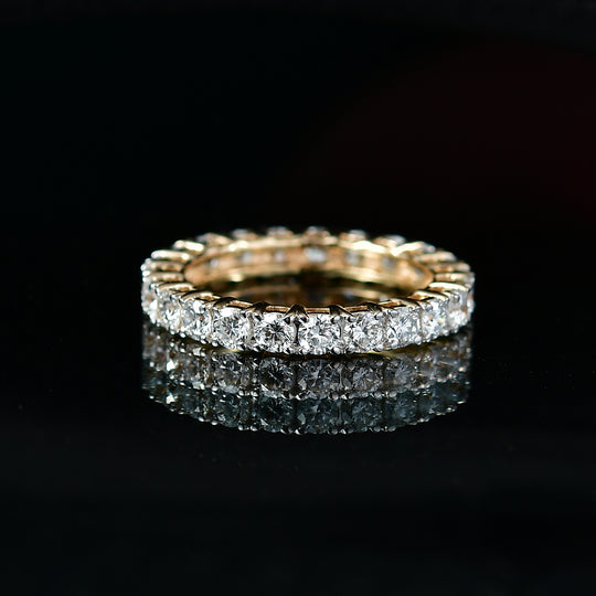 LUXURIANT DIAMOND - Lab Grown Diamant VS-EF SGL zertifiziert  Ring 375 Gold (Größe 17.50) (10-15 Werktage Lieferzeit) ca. 2.00 ct