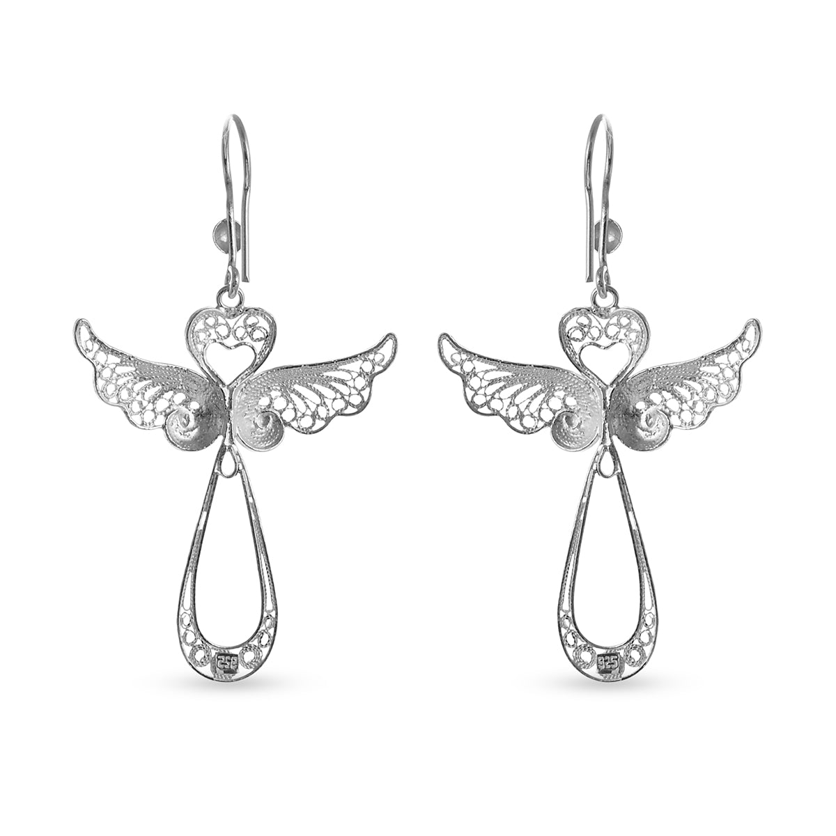 Royal Bali - 925 Silber Ohrringe