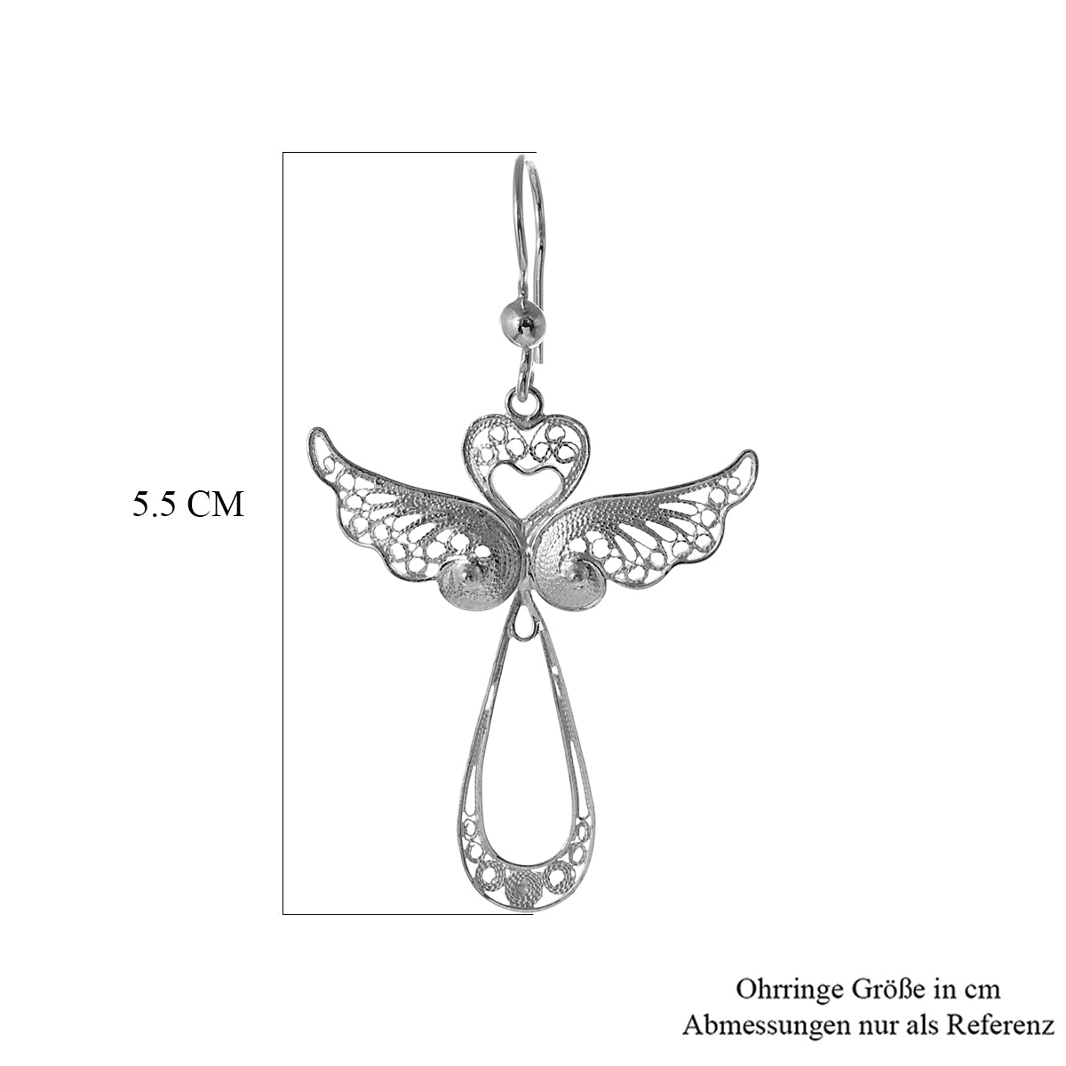 Royal Bali - 925 Silber Ohrringe