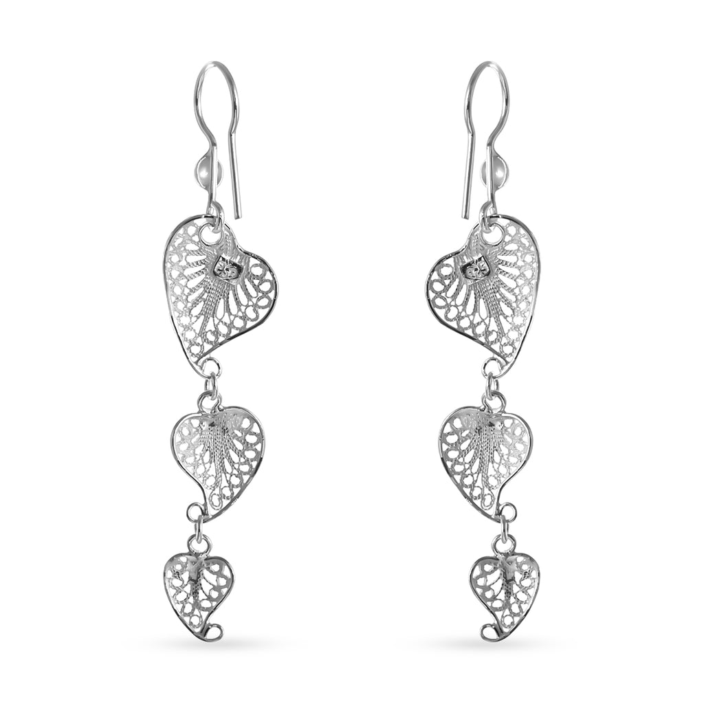Royal Bali Tarakashi 925 Silber Ohrringe ca.