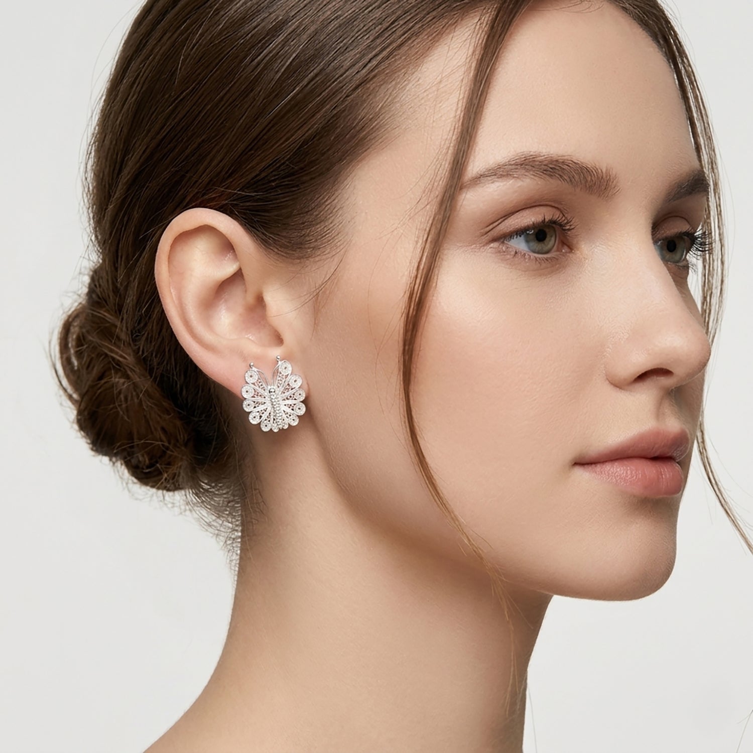 925 Silber Ohrringe 3,86g