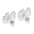 925 Silber Ohrringe 3,86g