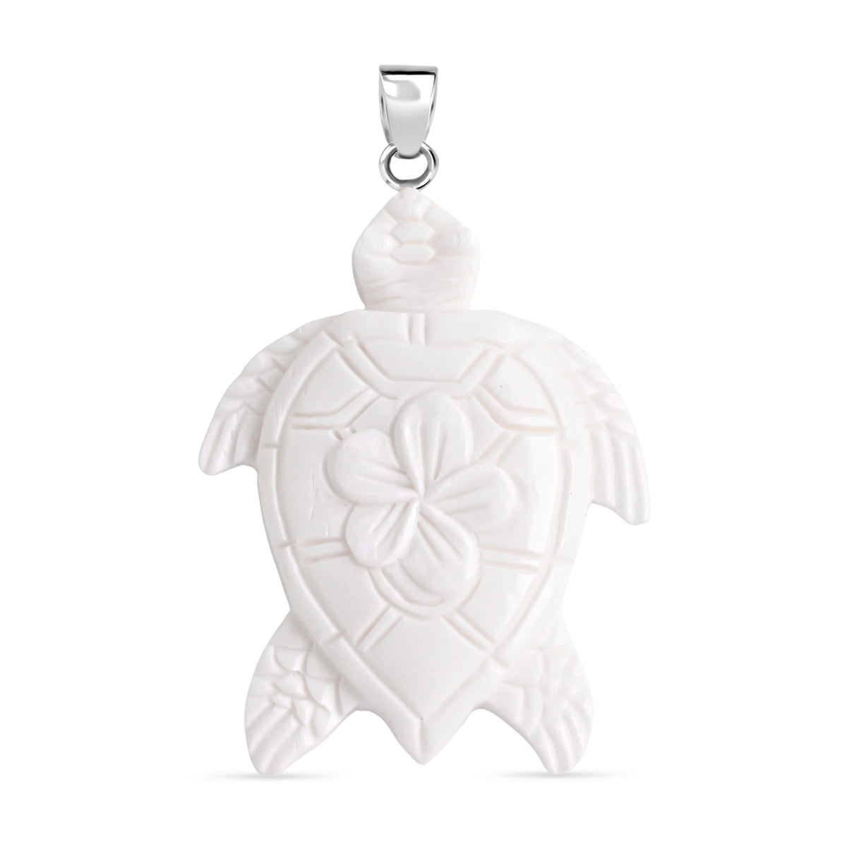 Royal Bali - Ox Bone Anhänger 925 Silber