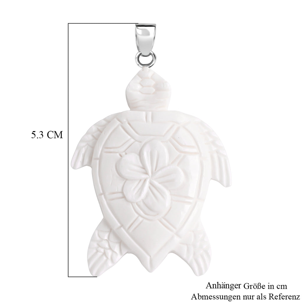 Royal Bali - Ox Bone Anhänger 925 Silber