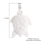 Royal Bali - Ox Bone Anhänger 925 Silber