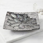 Royal Bali - Abalone Muschel Rechteckige Dekoschale 925 Silber