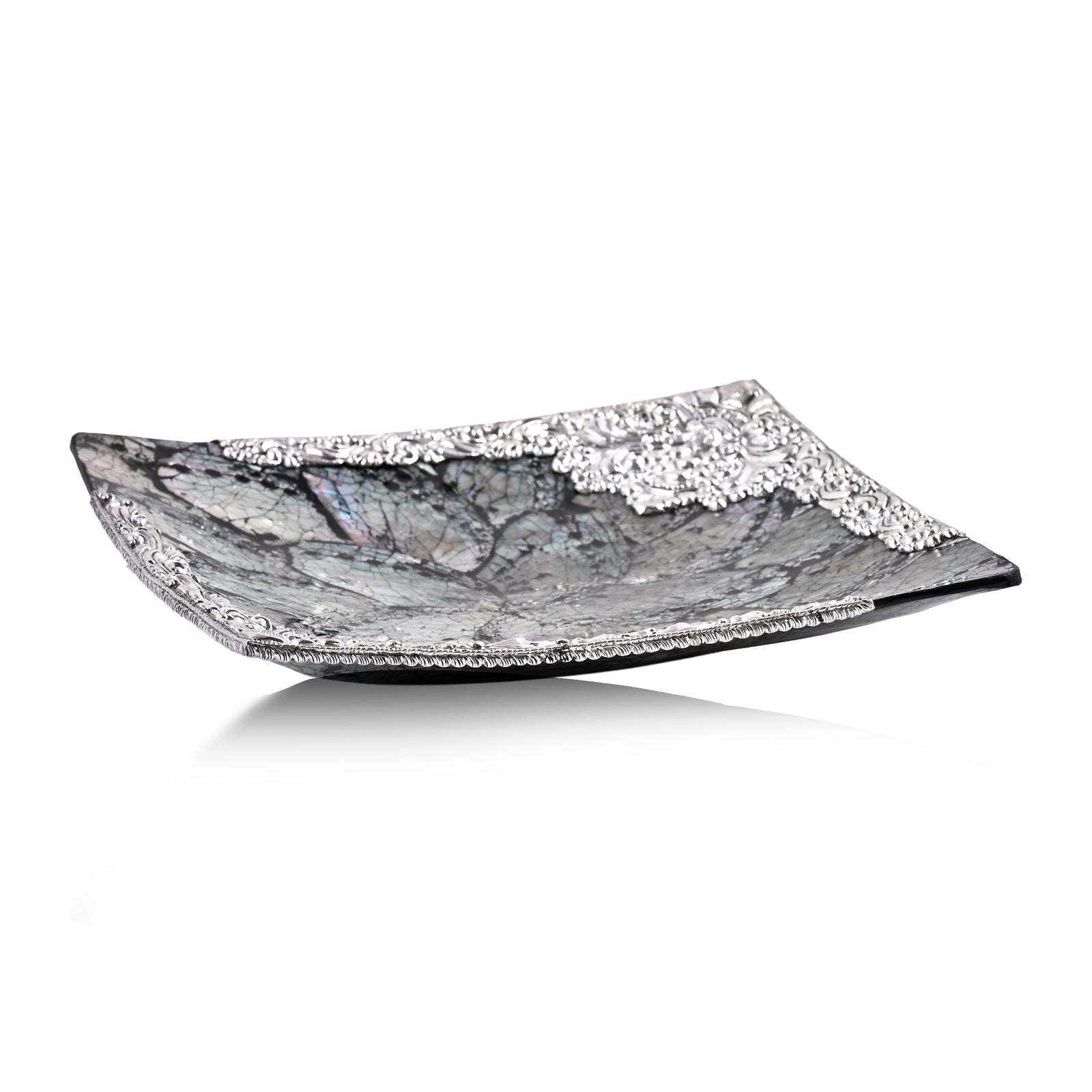 Royal Bali - Abalone Muschel Rechteckige Dekoschale 925 Silber