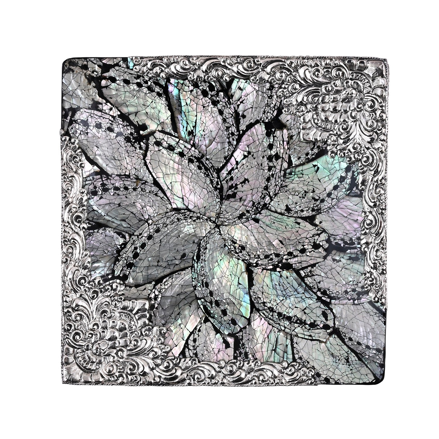 Royal Bali - Abalone Muschel Rechteckige Dekoschale 925 Silber