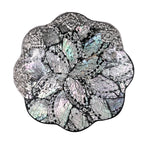 Royal Bali - Abalone Muschel Blütenförmige Dekoschale, 925 Silber