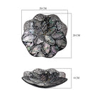 Royal Bali - Abalone Muschel Blütenförmige Dekoschale, 925 Silber