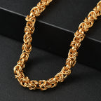 EVER TRUE Reine Bronze 750 Vergoldet Halskette ca. 50 cm ca. 37,00g