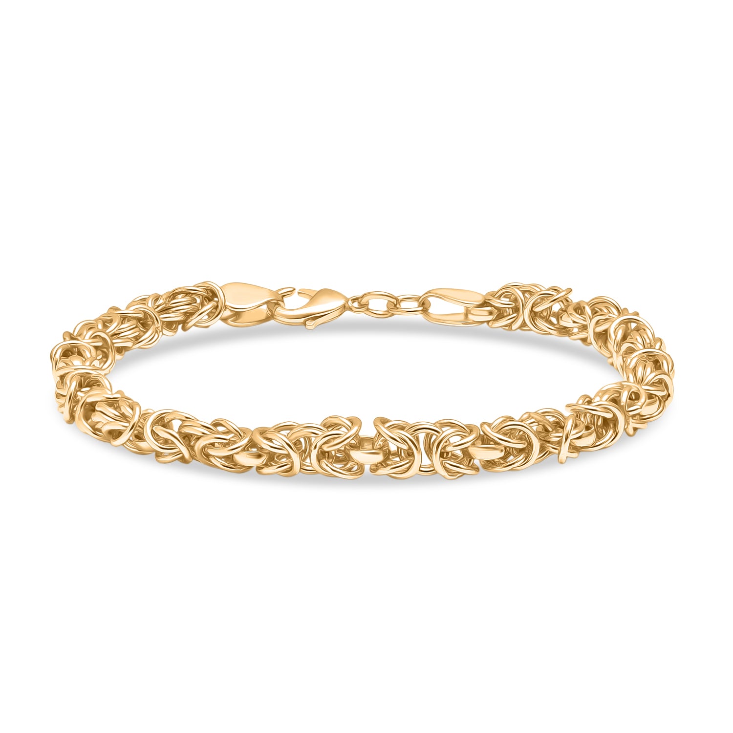 EVER TRUE Reine Bronze 750 Vergoldet Armband ca. 19 cm ca. 14,00g