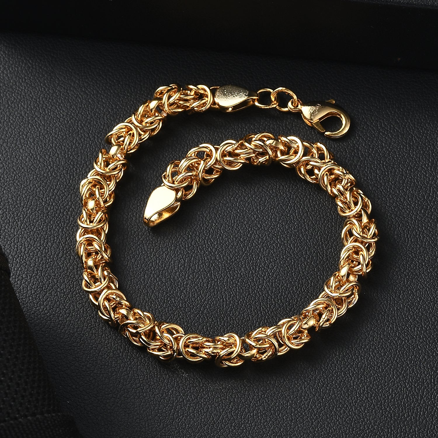 EVER TRUE Reine Bronze 750 Vergoldet Armband ca. 19 cm ca. 14,00g