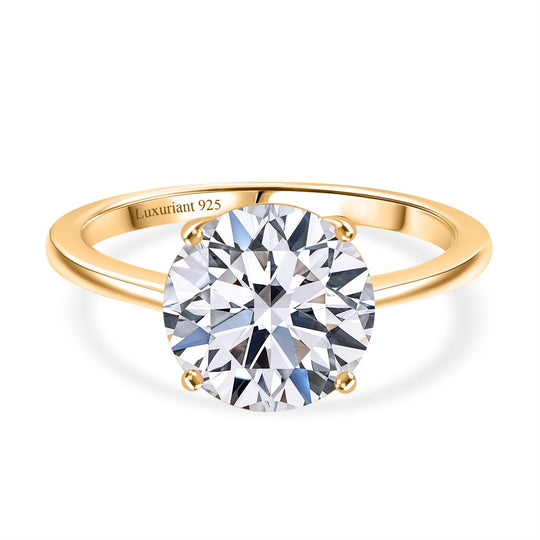 LUXURIANT DIAMOND - Lab Grown Diamant VS-EF IGI zertifiziert Ring 585 Gold (Größe 21.00) ca. 3.00 ct