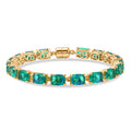D'Joy Pfau Triplett Quarz 19cm Armband - 26,95 ct.