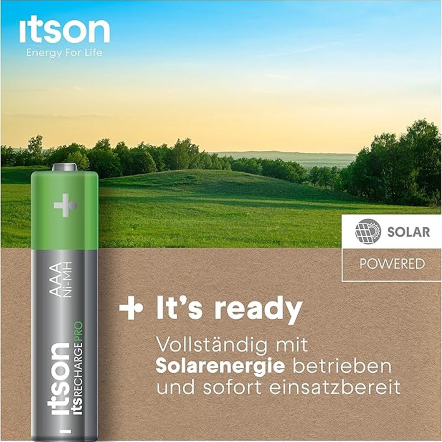 ITSON RECH AAA Akku 930 mAh 4er Set