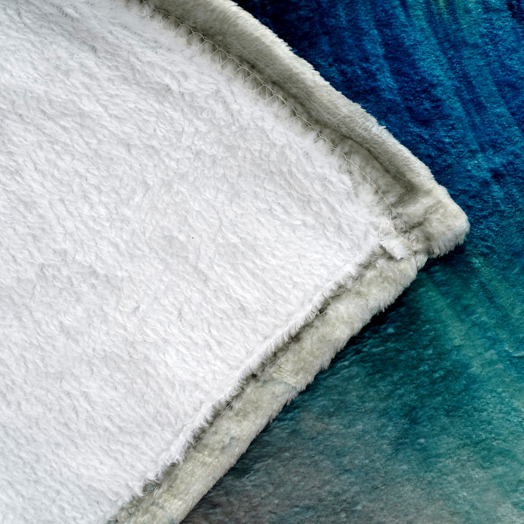 Digital print flannel blanket 240gsm flannel, 100% polyester (150*200cm) One side digital print, one side white color