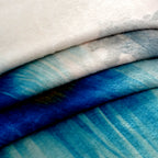 Digital print flannel blanket 240gsm flannel, 100% polyester (150*200cm) One side digital print, one side white color