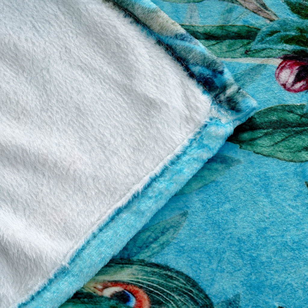 Digital print flannel blanket 240gsm flannel, 100% polyester (150*200cm) One side digital print, one side white color