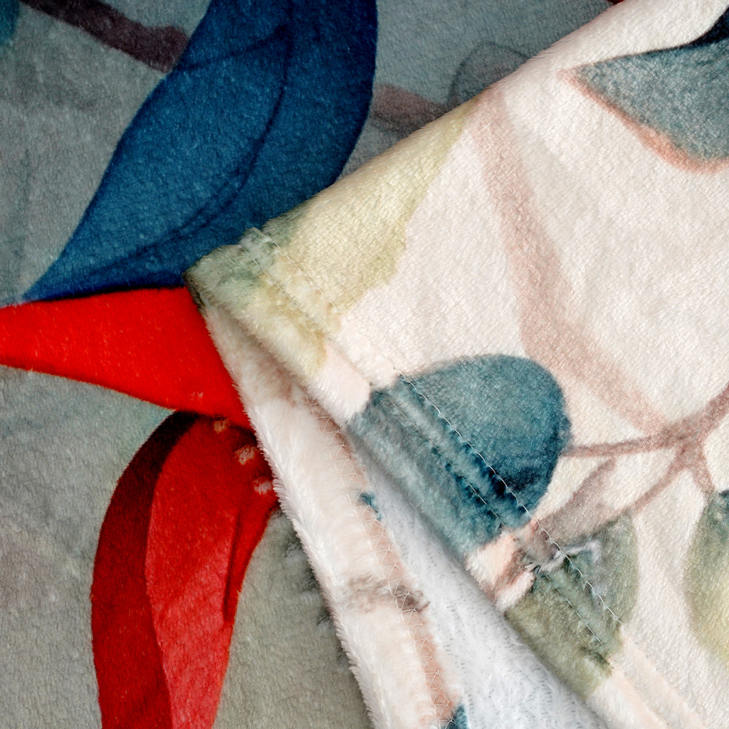 Digital print flannel blanket 240gsm flannel, 100% polyester (150*200cm) One side digital print, one side white color