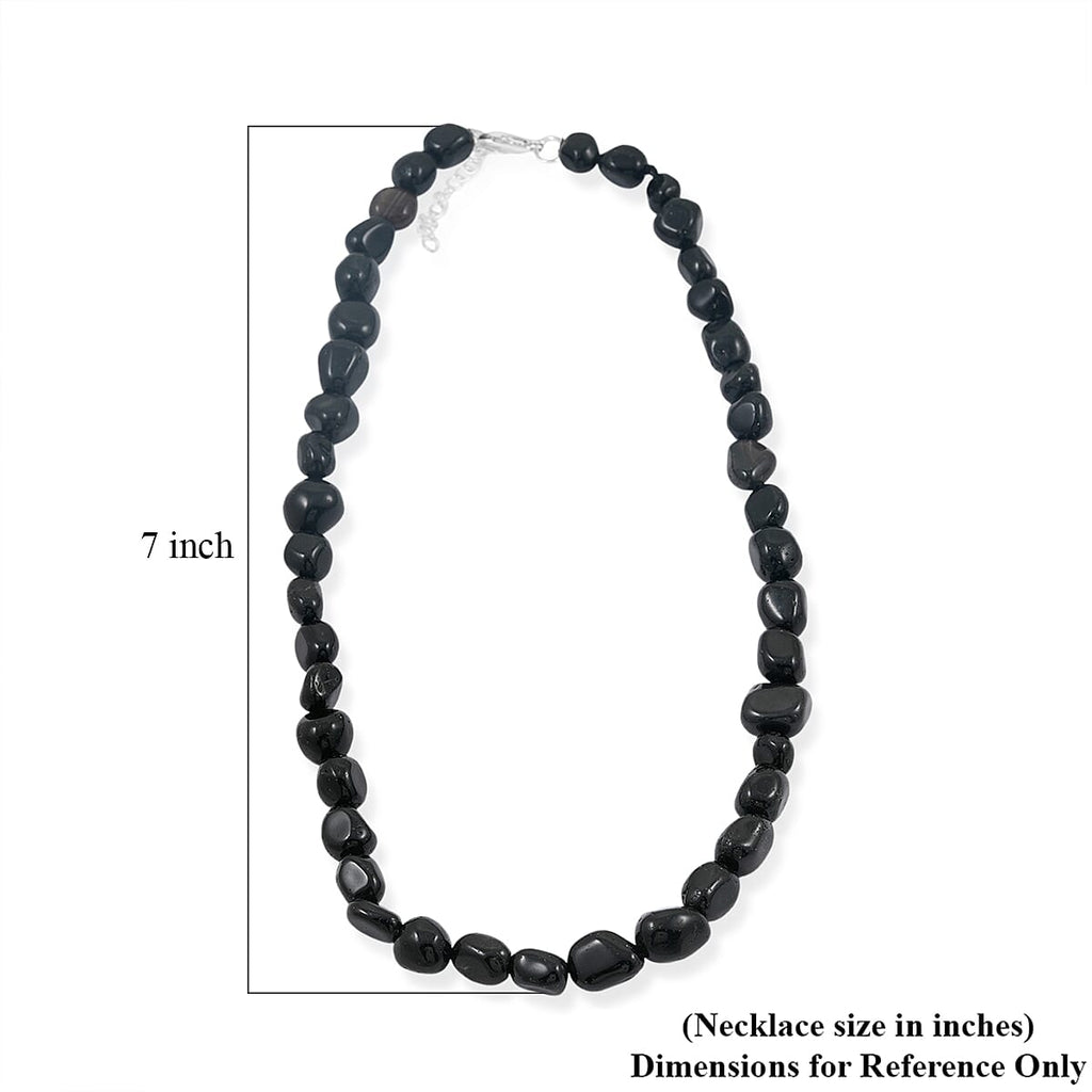 Glasachat Halskette 16 cm Reine Legierung ca. 37.84 ct