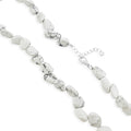 Weißer Howlit Halskette 16 cm Reine Legierung ca. 39.60 ct