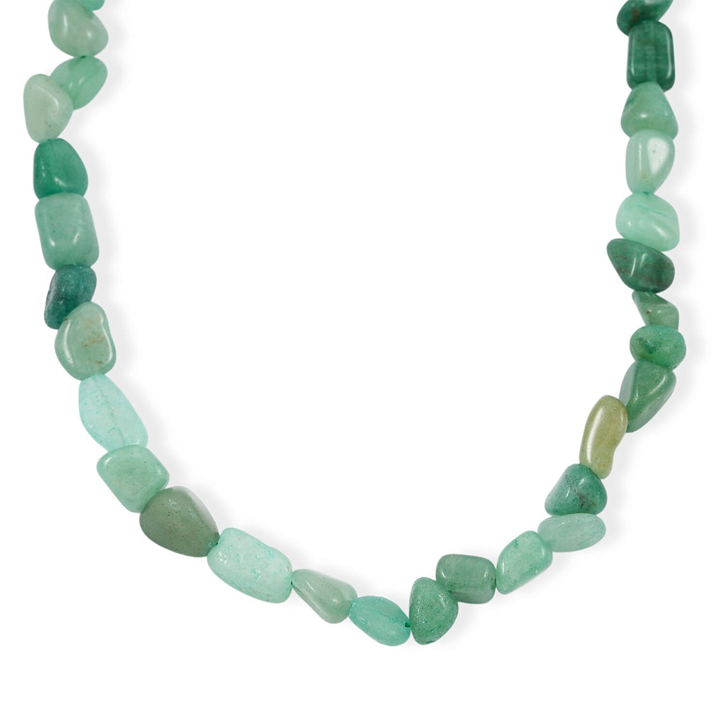 Aventurin Halskette 16 cm Reine Legierung ca. 39.00 ct