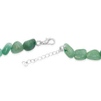 Aventurin Halskette 16 cm Reine Legierung ca. 39.00 ct