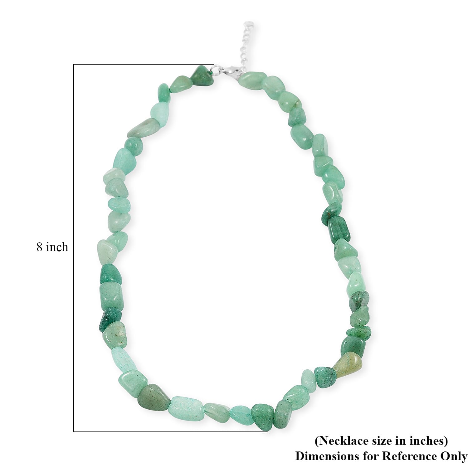 Aventurin Halskette 16 cm Reine Legierung ca. 39.00 ct
