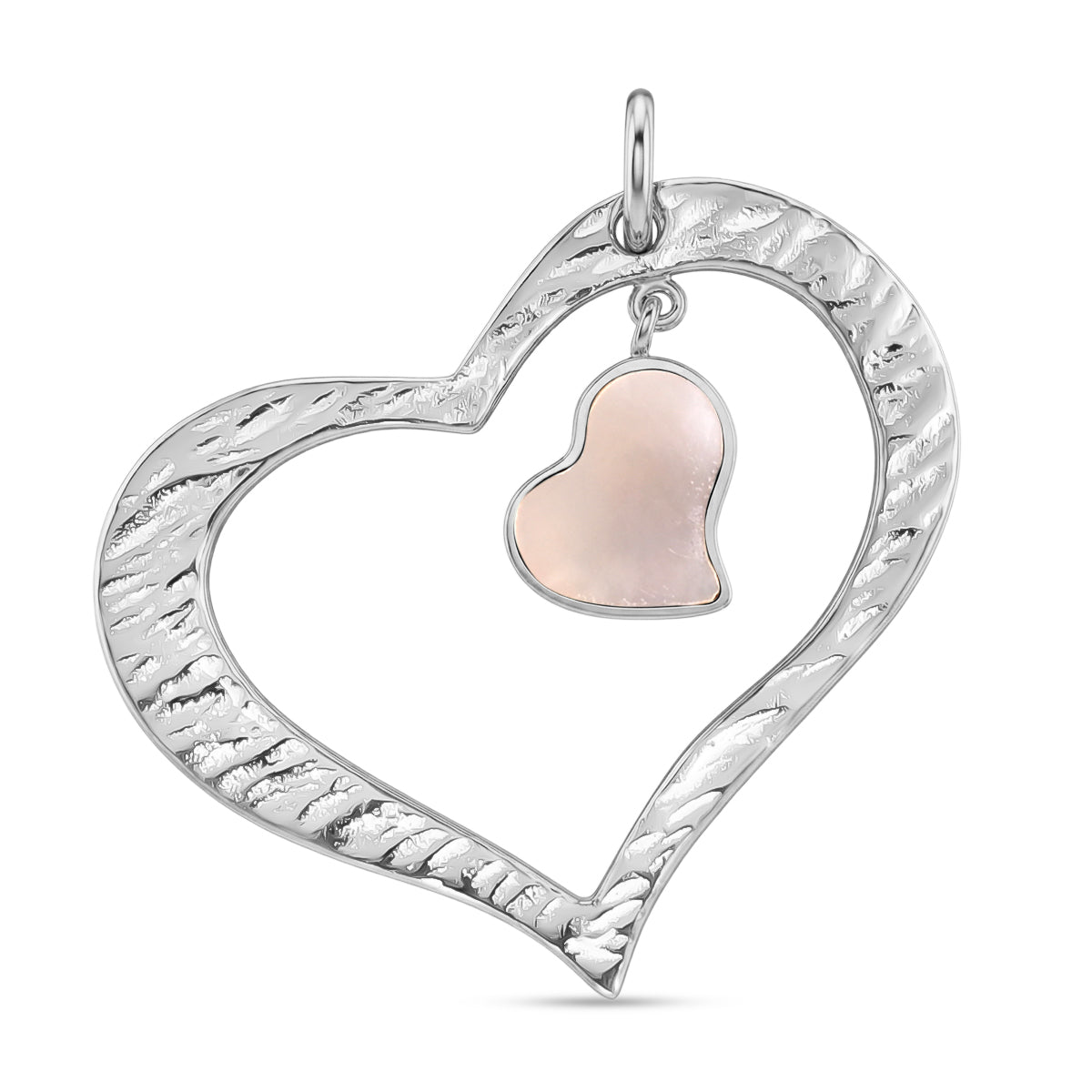 D'Joy Royal Bali -  Perlmutt Anhänger 925 Silber 1.20 ct