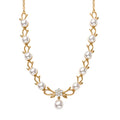 EVER TRUE Süßwasser Perle (9-9.5 mm) Halskette ca. 50 cm Nickelfreies Messing 31.95 ct