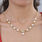EVER TRUE Süßwasser Perle (9-9.5 mm) Halskette ca. 50 cm Nickelfreies Messing 31.95 ct