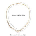 EVER TRUE Süßwasser Perle (9-9.5 mm) Halskette ca. 50 cm Nickelfreies Messing 31.95 ct