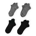 LIVMORE Tommle Kupfer-Kompressionssocken 8er-Set, Infrarot-Wärmeeffekt, Schwarz und Grau, Größe L 41-45