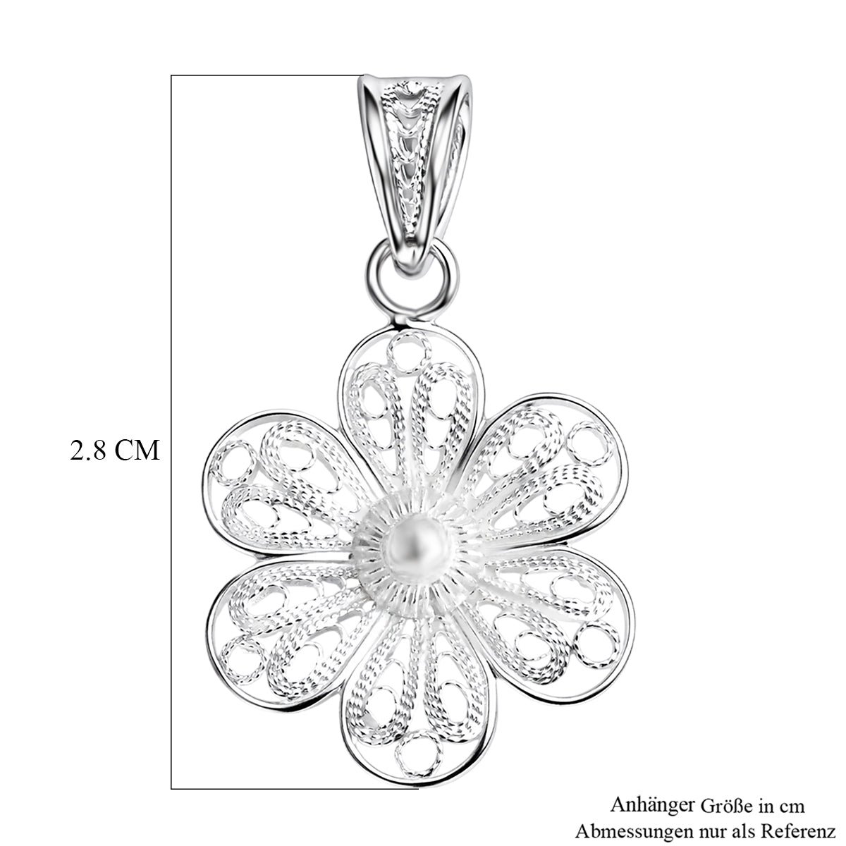 Royal Bali 925 Silber Anhänger, 1,5g