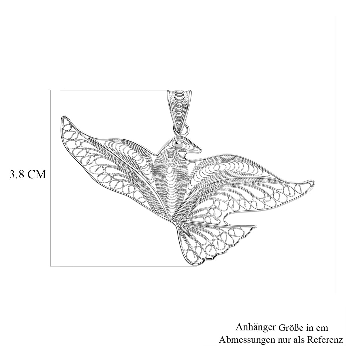 Royal Bali Tarakashi 925 Silber Anhänger 2,78g