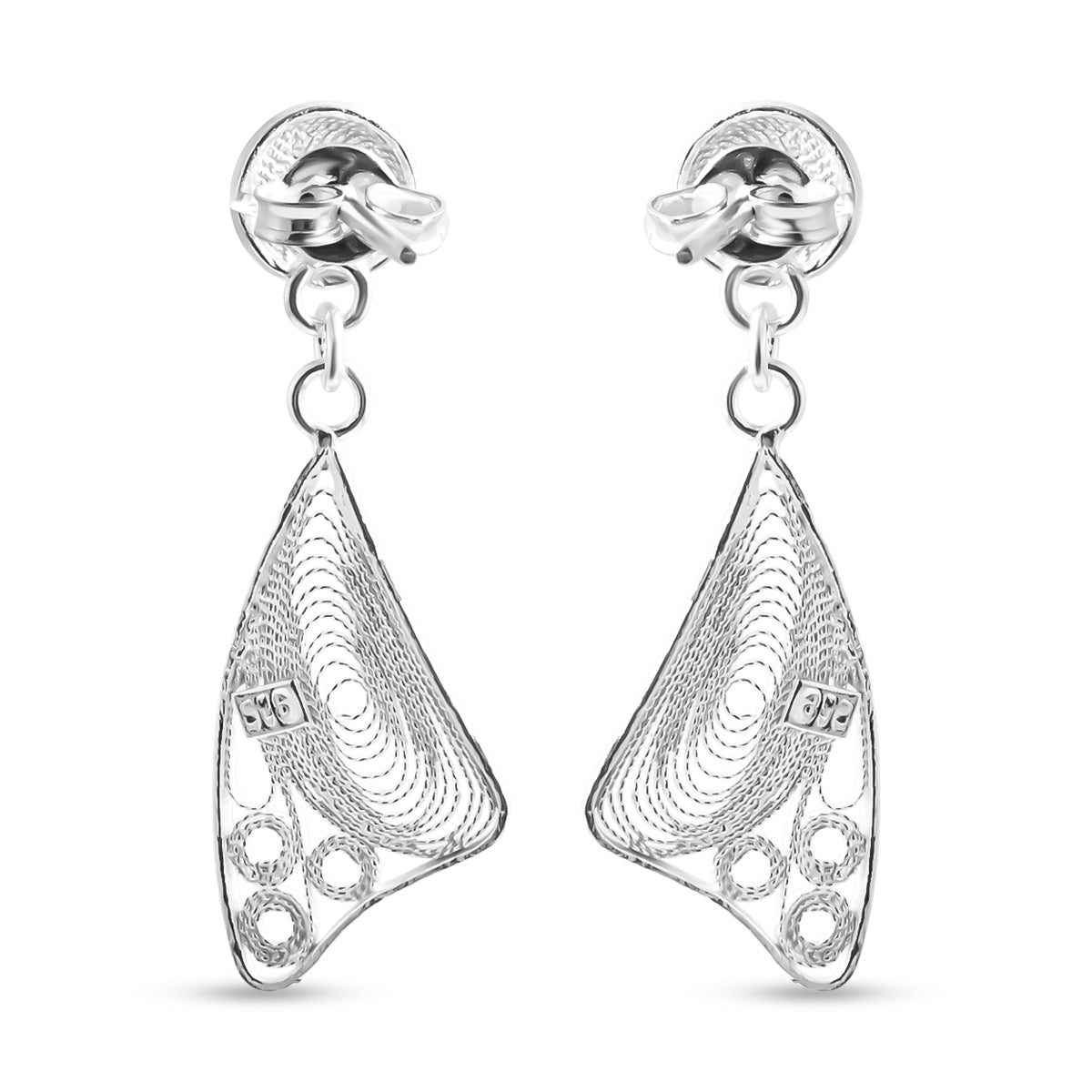 Royal Bali Tarakashi 925 Silber Ohrringe