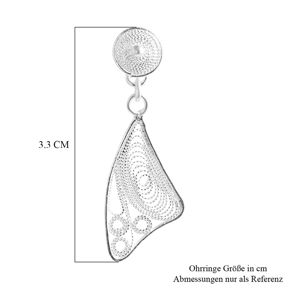 Royal Bali Tarakashi 925 Silber Ohrringe