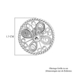 Royal Bali Tarakashi 925 Silber Ohrringe