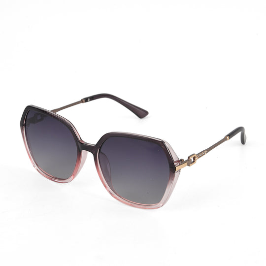 LA MAREY Sonnenbrille UV400 mit polarisierten Gläsern leichter Rahmen 14,5 x 15 cm Rosa