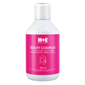 H+E Beauty Complex, flüssiges Nahrungsergänzungsmittel mit Kollagen, Hyaluronsäure und Biotin, Für kräftiges Haar, gesunde Nägel und eine strahlende Haut, 500ml