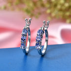 EVER TRUE Tansanit Ohrringe Nickelfreies Messing ca. 1.10 ct