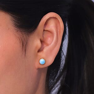 D'Joy AAA Larimar Ohrringe 925 Silber ca. 2.00 ct