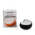 Livmore Nano crystal hair remover - Black Material: ABS hand feel oil + nano glass                                                              Size: 10x7x3.5cm Weight : 86g
